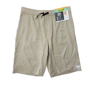 Hurley Boys Hybrid 4-way Stretch Fabric Quick Dry Drawstring Shorts